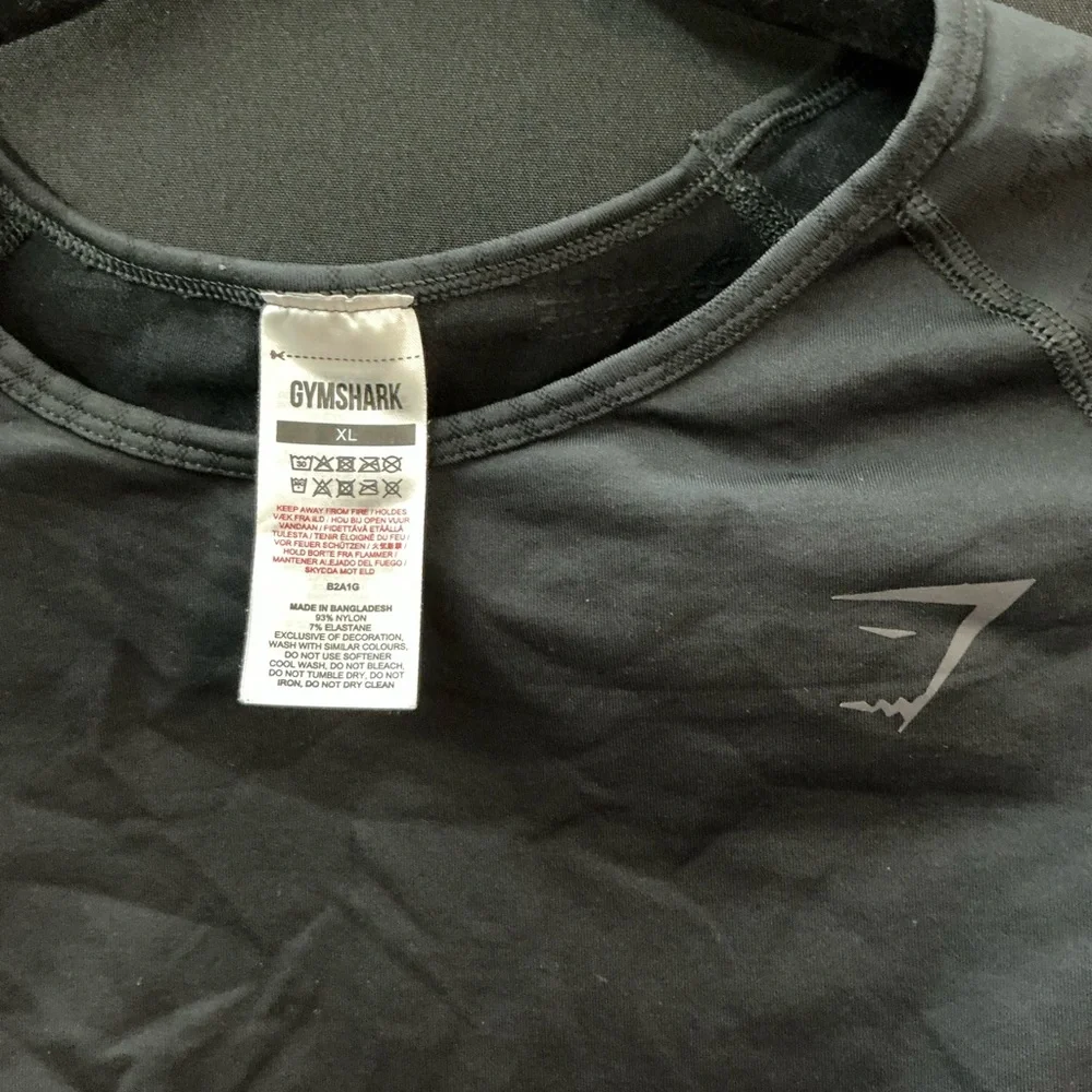 GYMSHARK Long Sleeve Cropped Athletic Top – XL - Picture 2 of 3